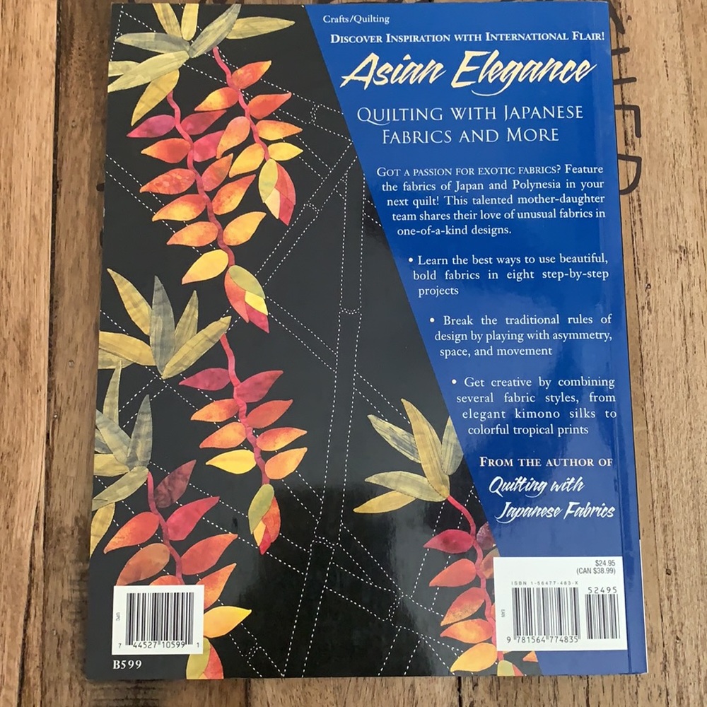 Quilt book Asian Elegance by Kitty & Sylvia Pippen - Picture 2 of 2
